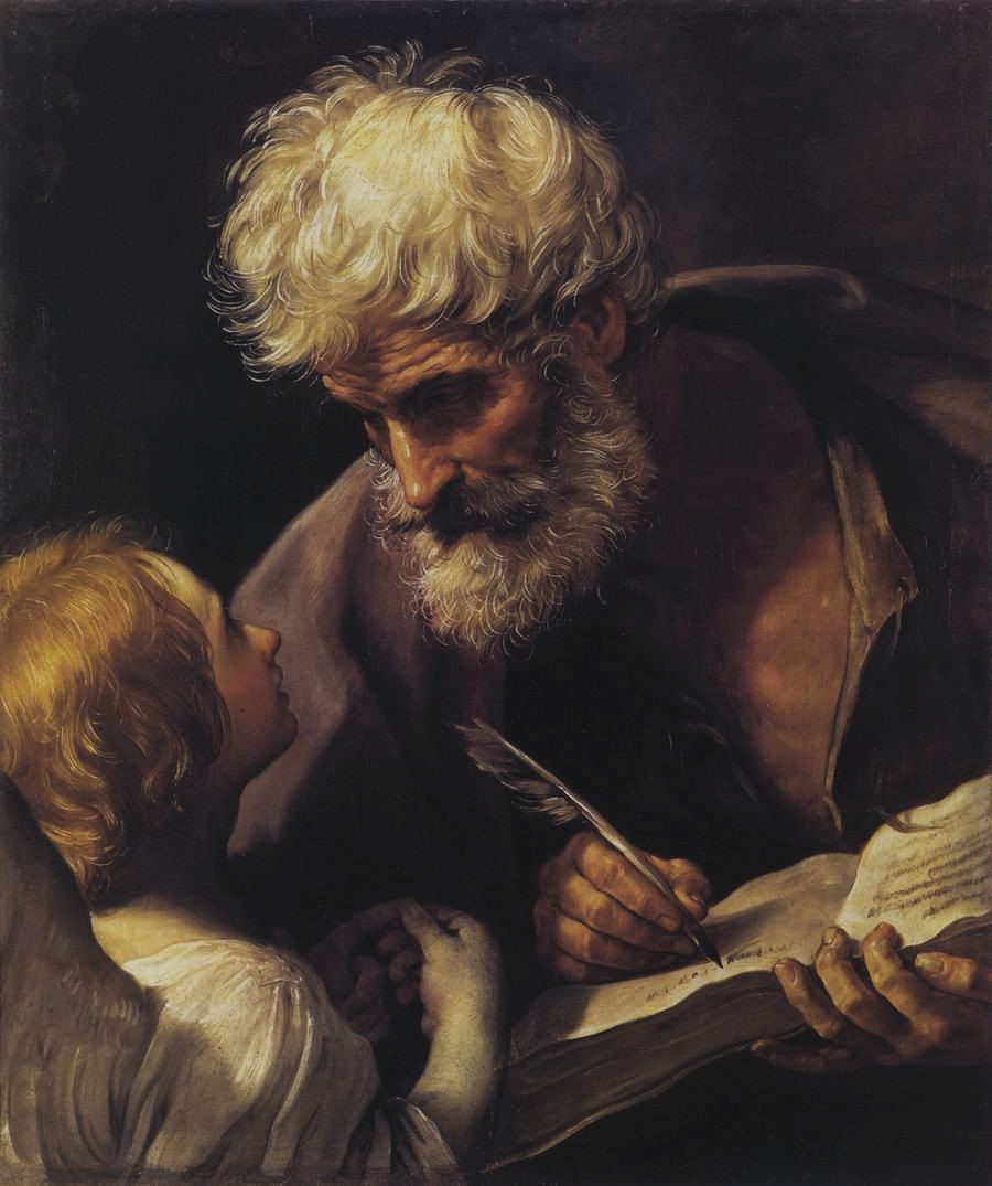 RENI (Guido), Saint Mathieu et l'ange.jpg